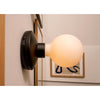 Bee Wall Light Humble Lights HUMWL00102 Wall Lights One Size / Black Frosted