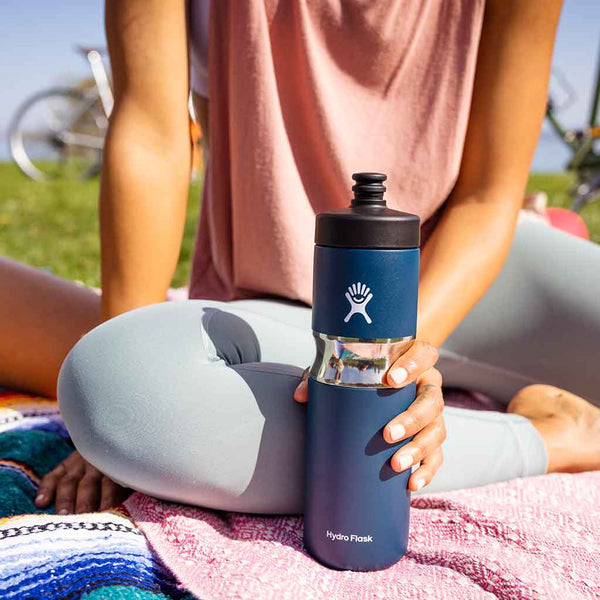 Hydro Flask 20 oz Wide Mouth Insulated Sport Bottle Indigo