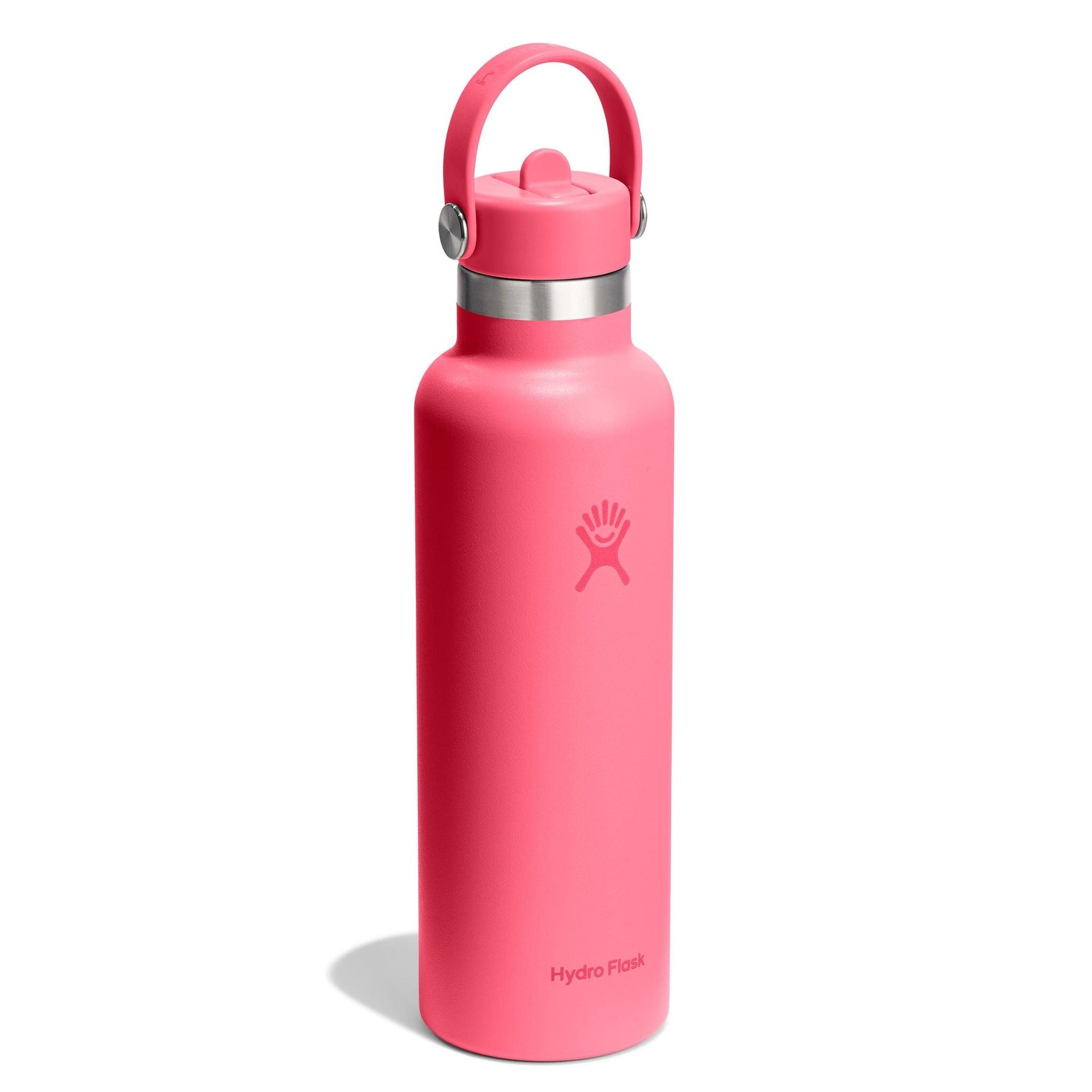 Hydro Flask | 21oz Standard Mouth | Flex Straw Cap | Popstar Pink