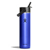 24 oz Lightweight w/ Flex Straw Cap Hydro Flask LW24LWFS392 Water Bottles 24 oz / Sapphire Blue