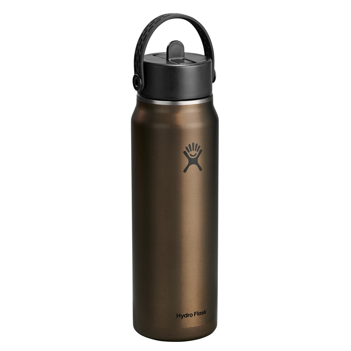 32 oz Lightweight w/ Flex Straw Cap Hydro Flask LW32LWFS080 Water Bottles 32 oz / Obsidian