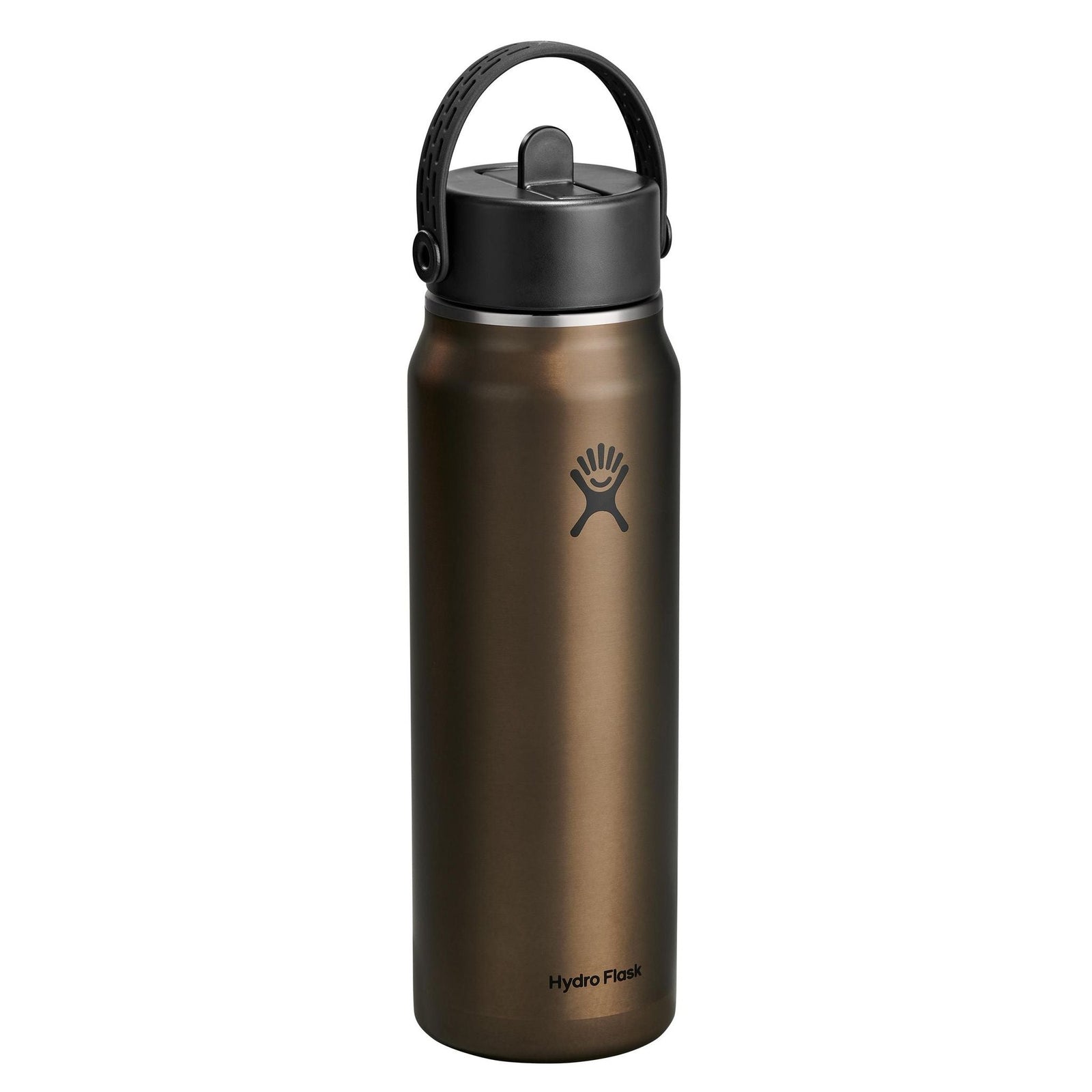32 oz Lightweight w/ Flex Straw Cap Hydro Flask LW32LWFS080 Water Bottles 32 oz / Obsidian