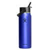 32 oz Lightweight w/ Flex Straw Cap Hydro Flask LW32LWFS392 Water Bottles 32 oz / Sapphire Blue