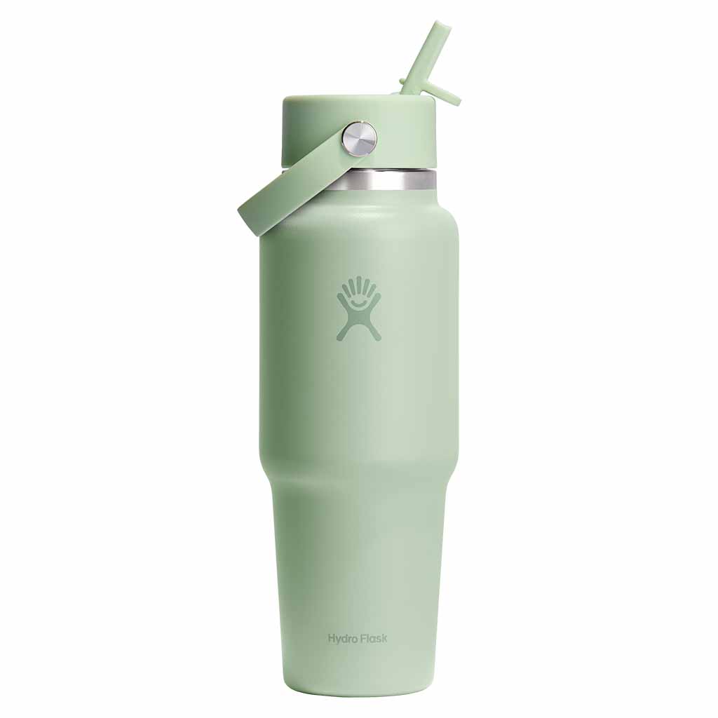 32 oz Wide Flex Straw Travel Bottle