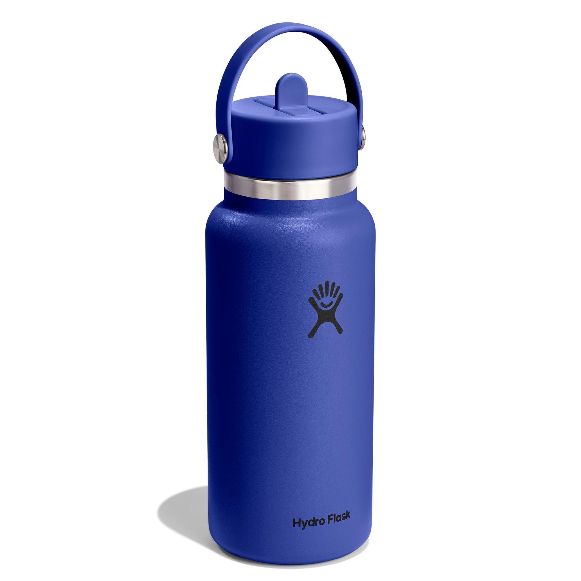 Hydro Flask | 32 oz Wide Mouth with Flex Straw Cap | Capri Blue