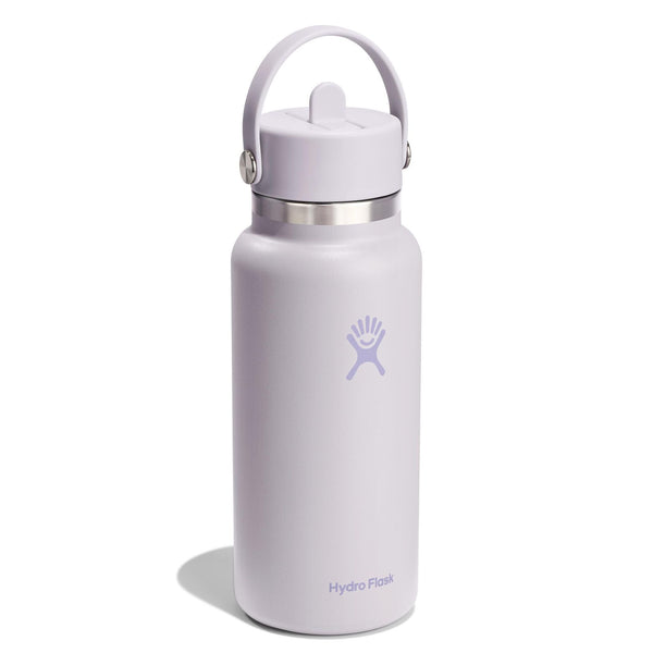 Hydro Flask | 32 oz Wide Mouth with Flex Straw Cap | Cloud Pink