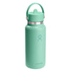 32 oz Wide Mouth w/ Flex Straw Cap Hydro Flask W32CFS344 Water Bottles 32 oz / Mermaid Green