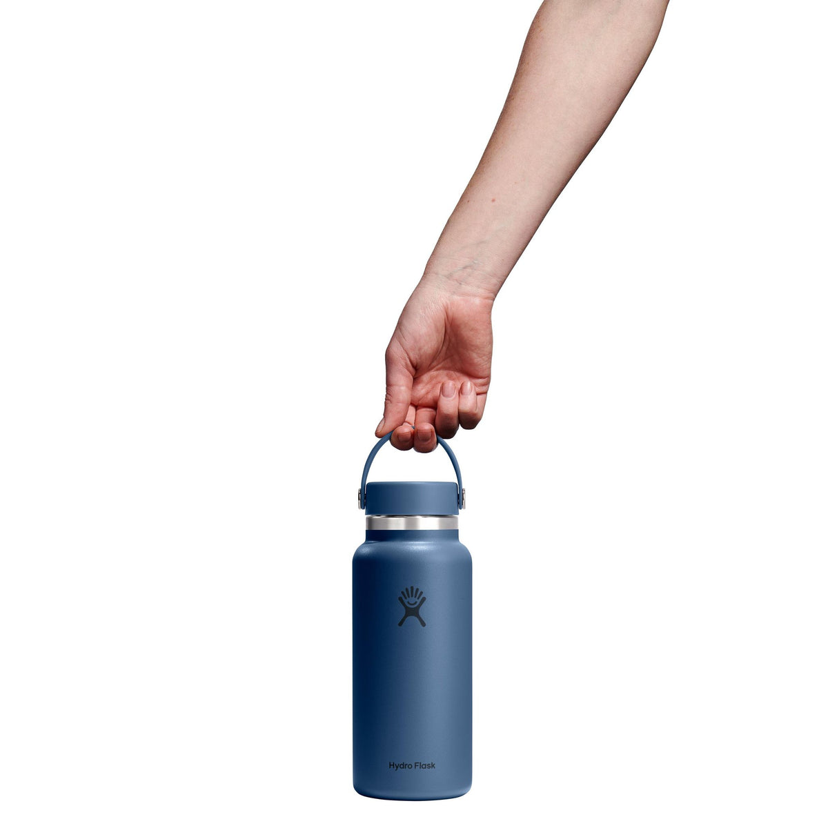 32 oz Wide Mouth Hydro Flask W32CTS384 Water Bottles 32 oz / Harbor Blue