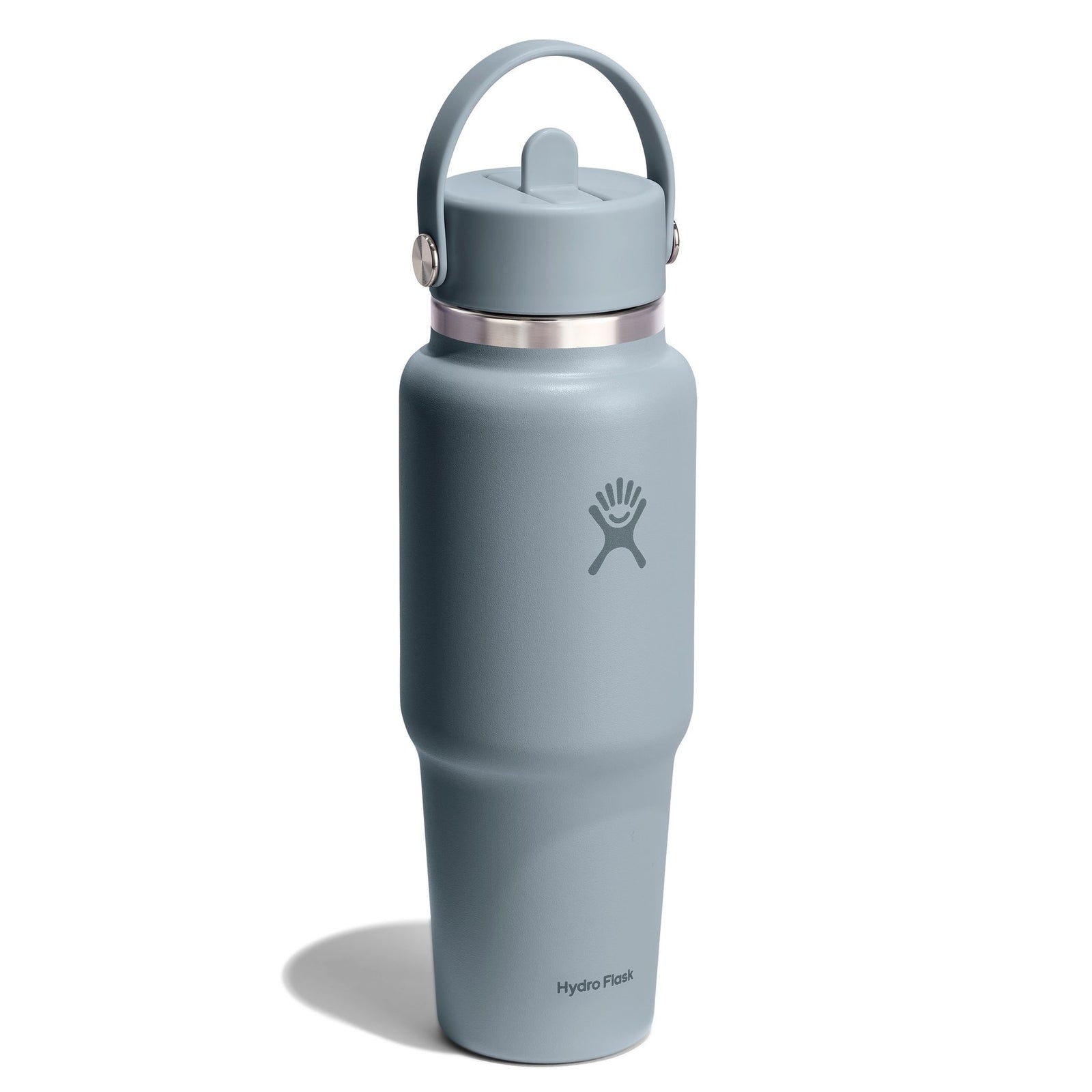 32 oz Wide Travel Bottle w/ Flex Straw Hydro Flask WT32CFS043 Water Bottles 32 oz / Shale Gray