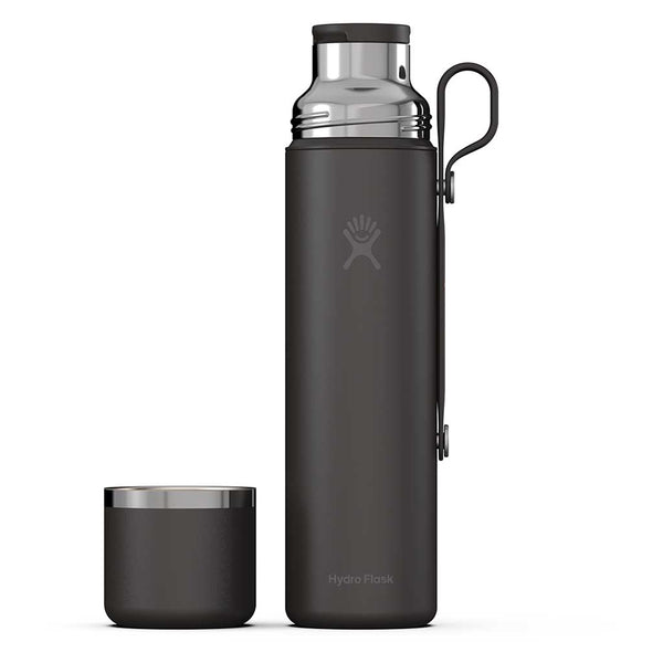 Hydro Flask | 36 oz Hot Flask & Cup | Thermos Flask Cup | Black