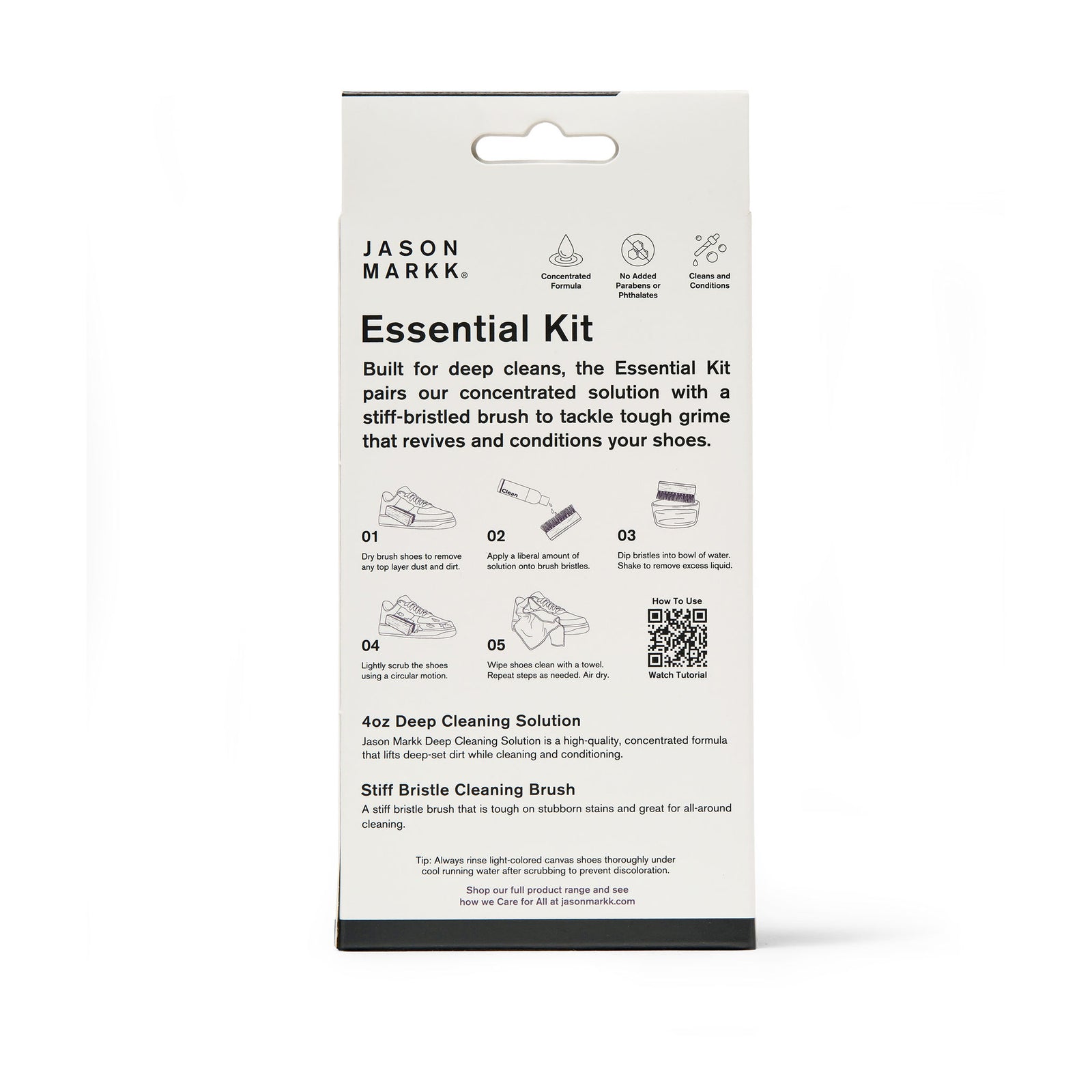 Essential Kit Jason Markk JM.300110 Shoe Care Kits One Size / White