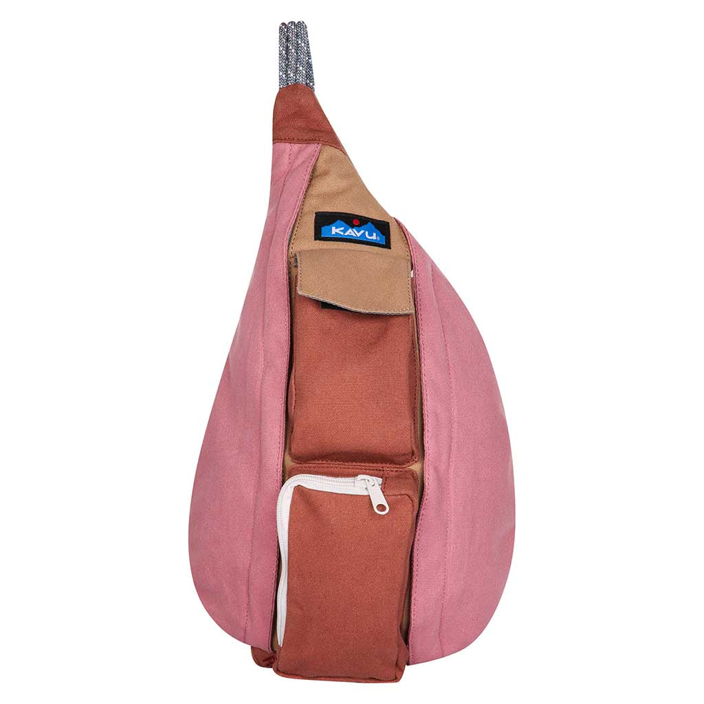 KAVU Mini Rope Bag Sling Backpack Earth Love WildBounds