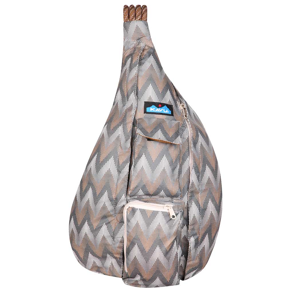 Grey kavu rope sling on sale bag