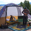 Caboose 4 Kelty 42632023 Tents 4 Person / Smoke/Beluga/Dull Gold
