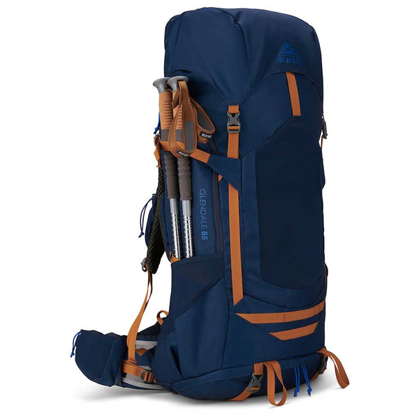 Kelty | Glendale 85L | Travel Backpack | Pageant Blue/Cathay Spice