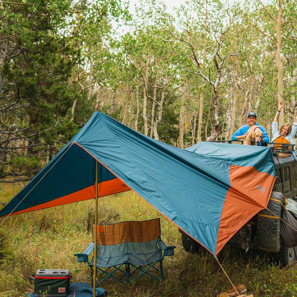 Kelty | Waypoint Tarp | Vehicle Tarp | Reflecting Pond / Gingerbread