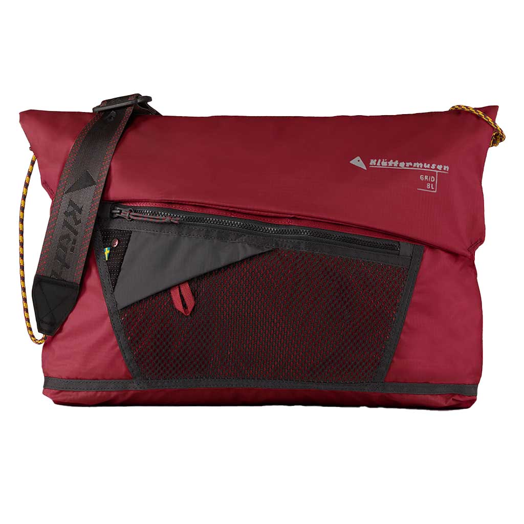 Grid Messenger Bag Klättermusen 10207-230-OZ Messenger Bags One Size / Burnt Russet