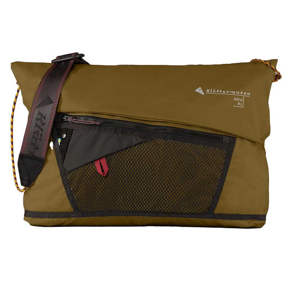 Klättermusen | Grid Messenger Bag | Laptop Bag | Olive | WildBounds UK