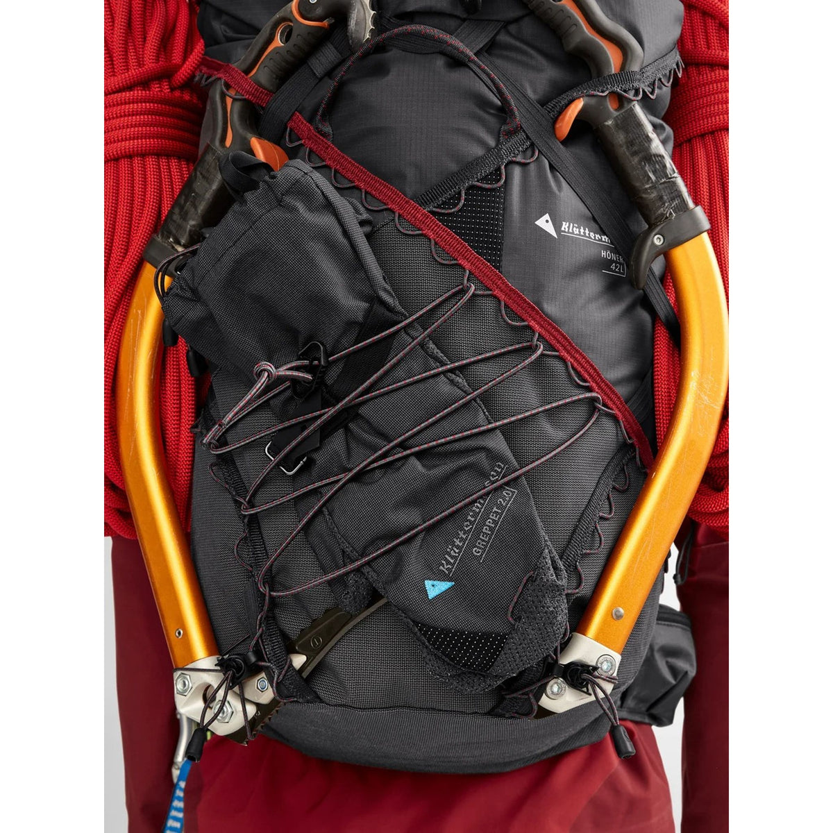 Höner Backpack 52L Klättermusen 40450U12_961-OZ Backpacks 52L / Raven