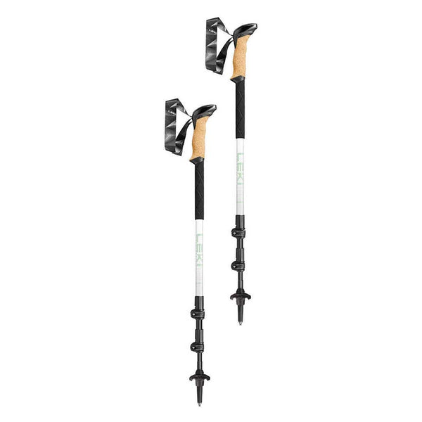 Cressida Cork Lite (Pair) Leki 65322191 Walking Poles 90 - 125 cm / Black/White