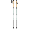 Makalu FX Carbon | Compact (Pair) Leki Walking Poles 100 - 120cm / Natural Carbon/Malachite Green Black