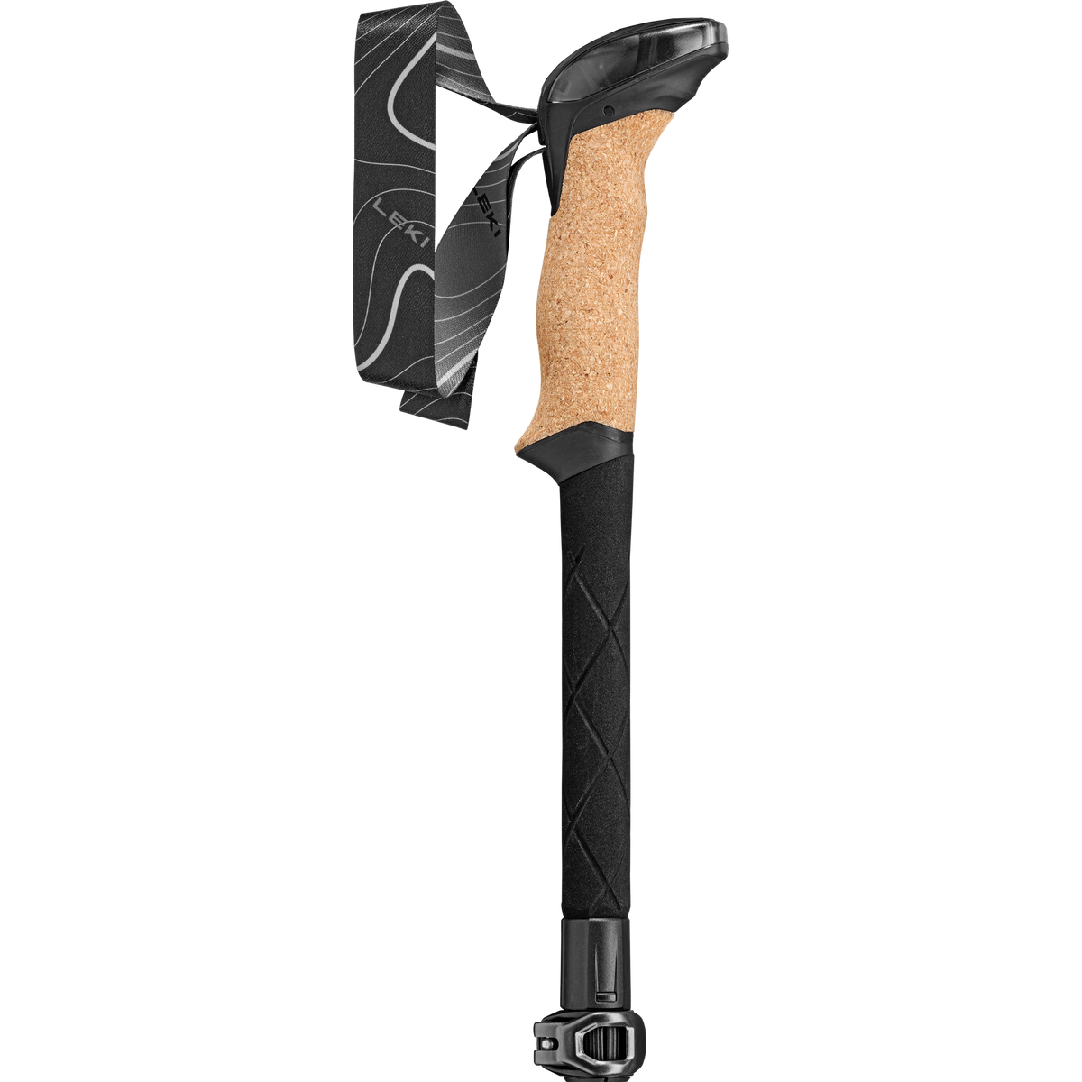 Makalu Pro FX Carbon Leki 65620611S Walking Poles 110 - 130 cm / Natural Carbon Black