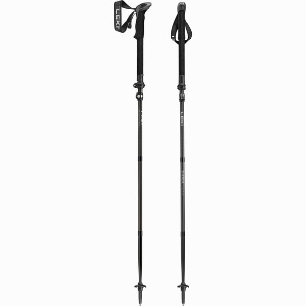 Sherpa FX Carbon Strong (Pair) Leki 65629801 Walking Poles 120 - 140 cm / Black Natural Carbon/Light Anthracite