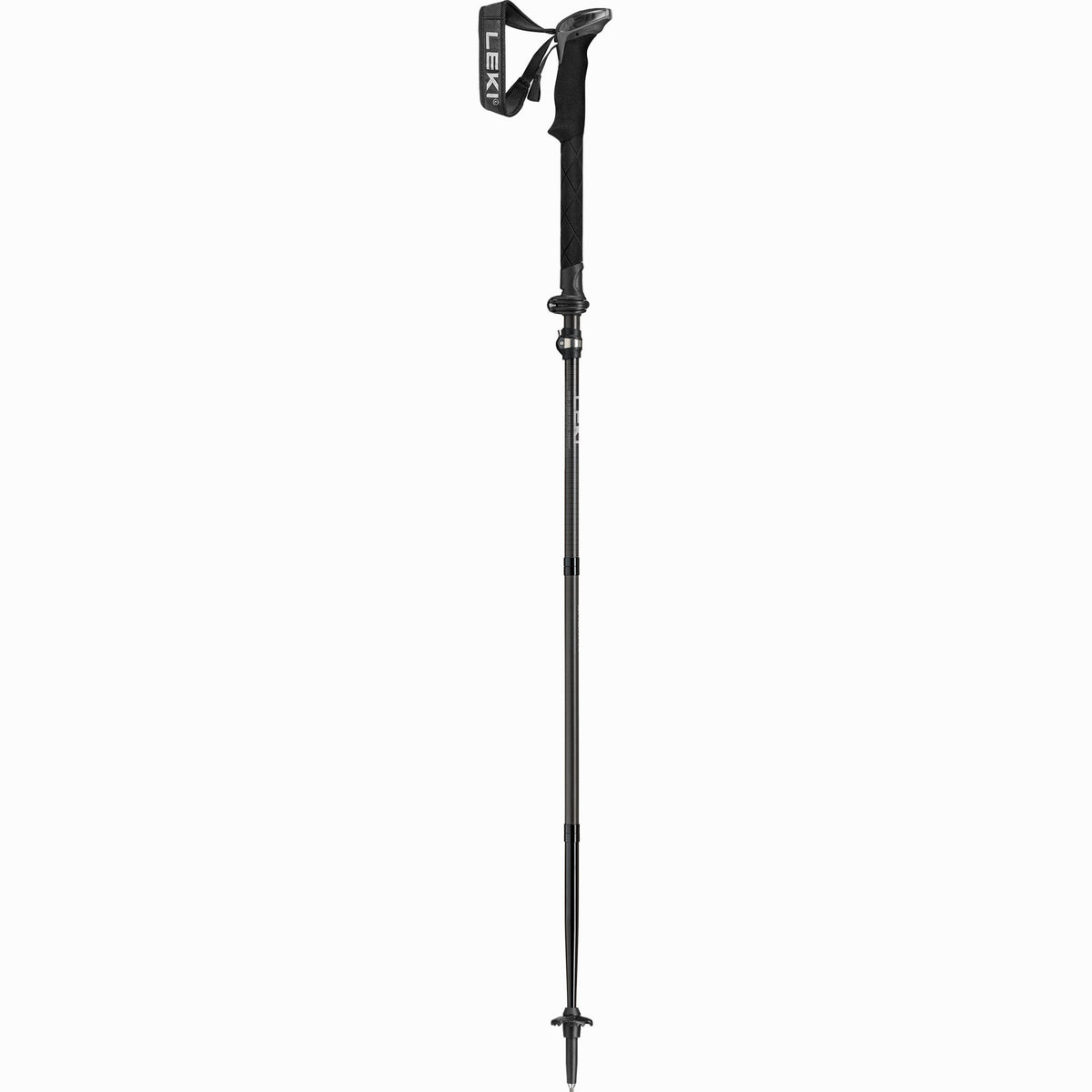Sherpa FX Carbon Strong (Pair) Leki 65629801 Walking Poles 120 - 140 cm / Black Natural Carbon/Light Anthracite