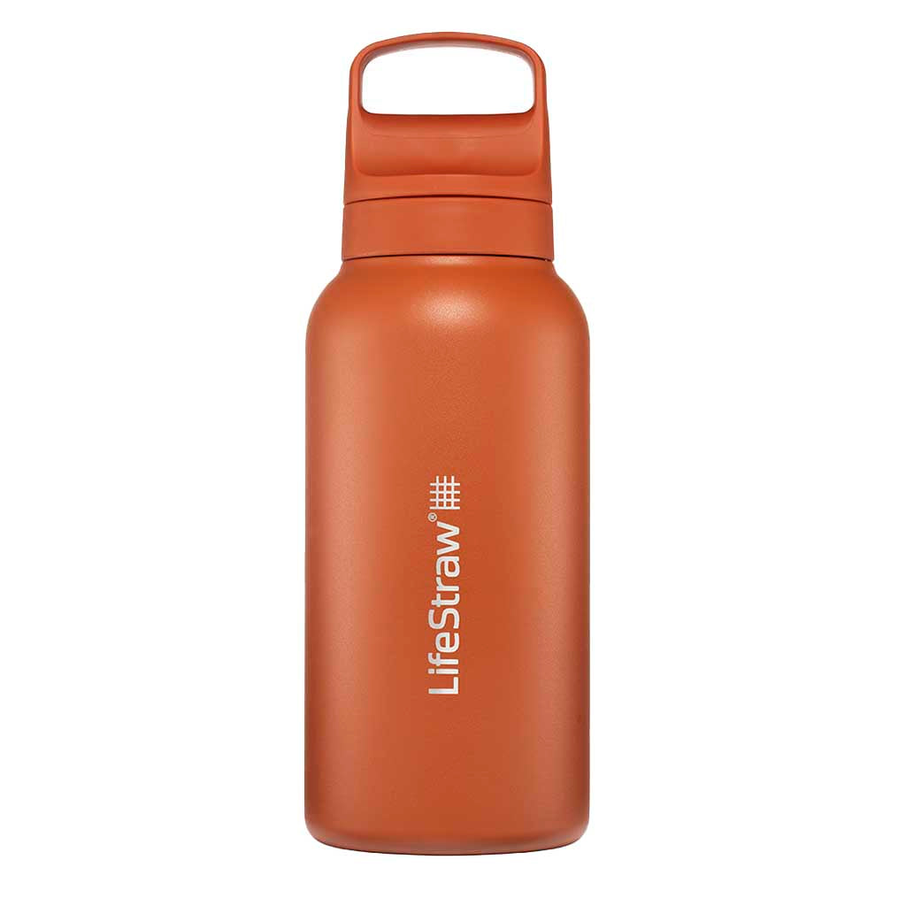 Lifestraw Go 1 Litre | Stainless Steel LifeStraw LSLGV41SORWW Water Filters 1 L / Kyoto Orange