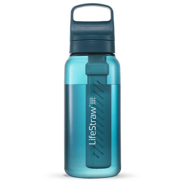 Lifestraw Go 1 Litre | Tritan Renew LifeStraw LSLGV41LTLWW Water Filters 1L / Laguna Teal