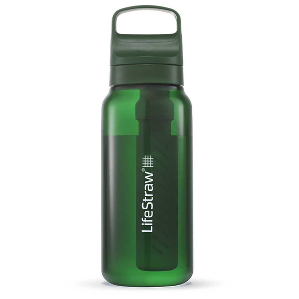 Lifestraw Go 1 Litre | Tritan Renew LifeStraw LSLGV41LGRWW Water Filters 1L / Terrace Green