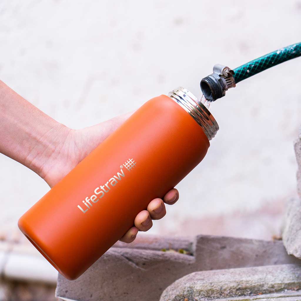 Lifestraw Go 700ml | Stainless Steel LifeStraw LSLGV42SASWW Water Filters 700 ml / Aegean Sea