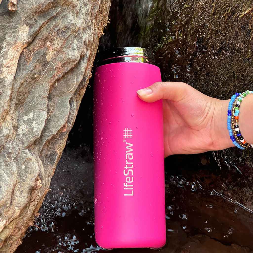 Lifestraw Go 700ml | Stainless Steel LifeStraw LSGV42SOPWW Water Filters 700 ml / Orchid Pink