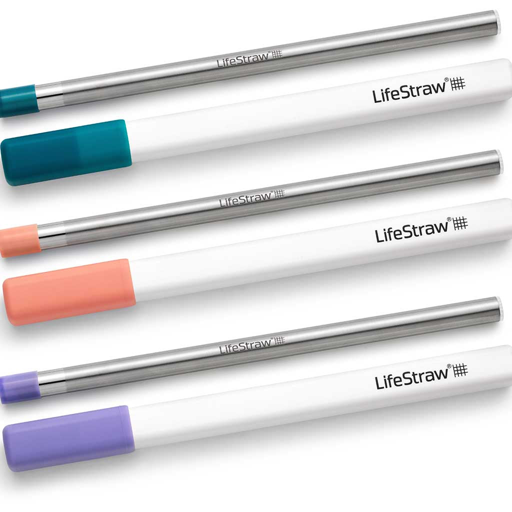 LifeStraw SIP with Carry Case LifeStraw LSSIP1APWW Water Filters One Size / Apricot