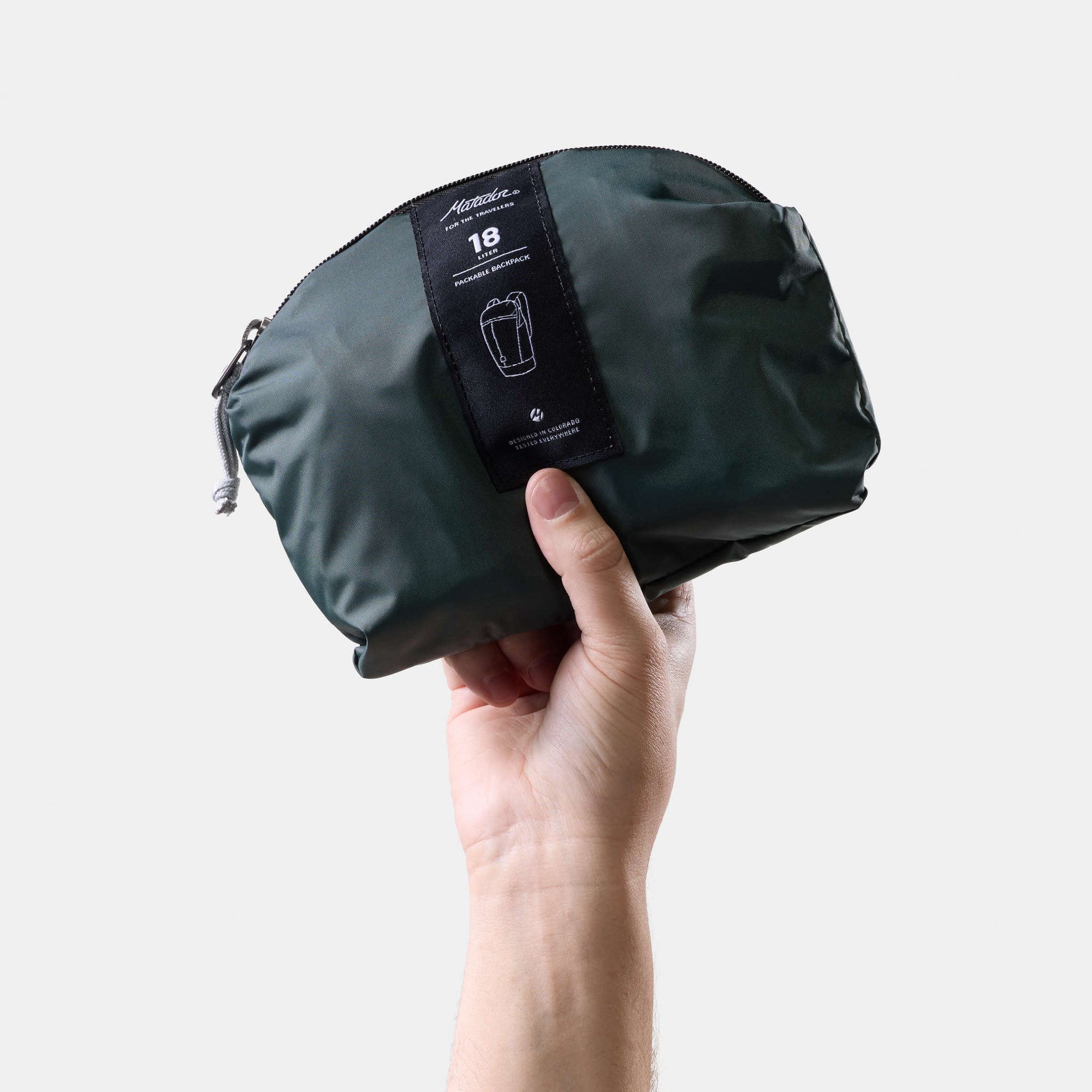 Matador | 18L Packable Backpack | Packable Day Pack | Juniper