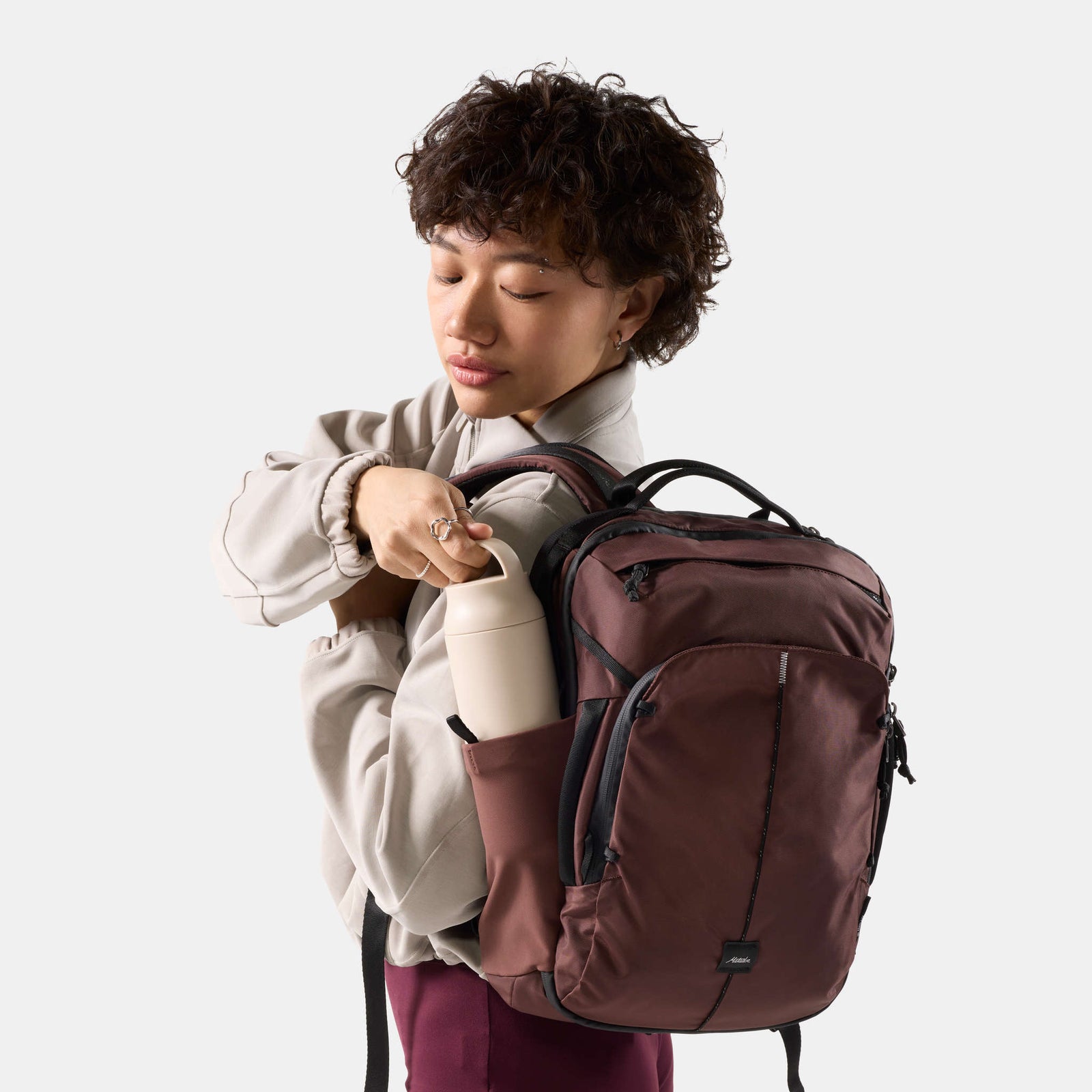 18L Personal Item Travel Pack Matador MATPITP18001R Backpacks 18L / Garnet