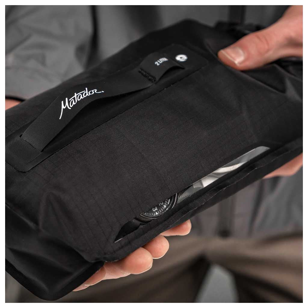 Matador | Flatpak Dry Bag | 2L | Travel Drybag | Black | WildBounds