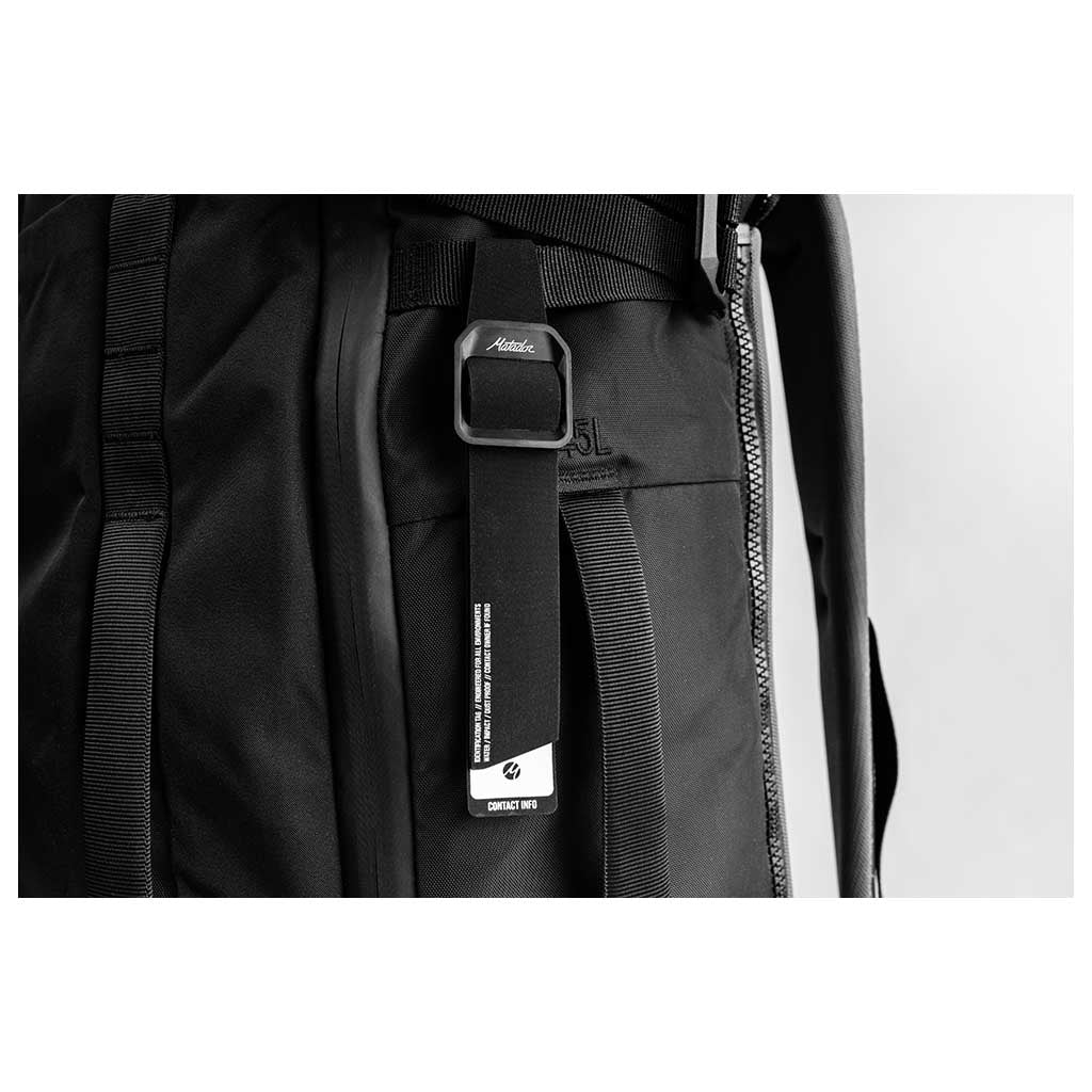 Gear Tags Matador MATGT1001BK Travel Accessories 2 Pack / Black/White