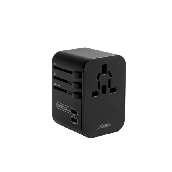 Matador Global Travel Adapter Matador MATJY307001BK Power Banks One Size / Black