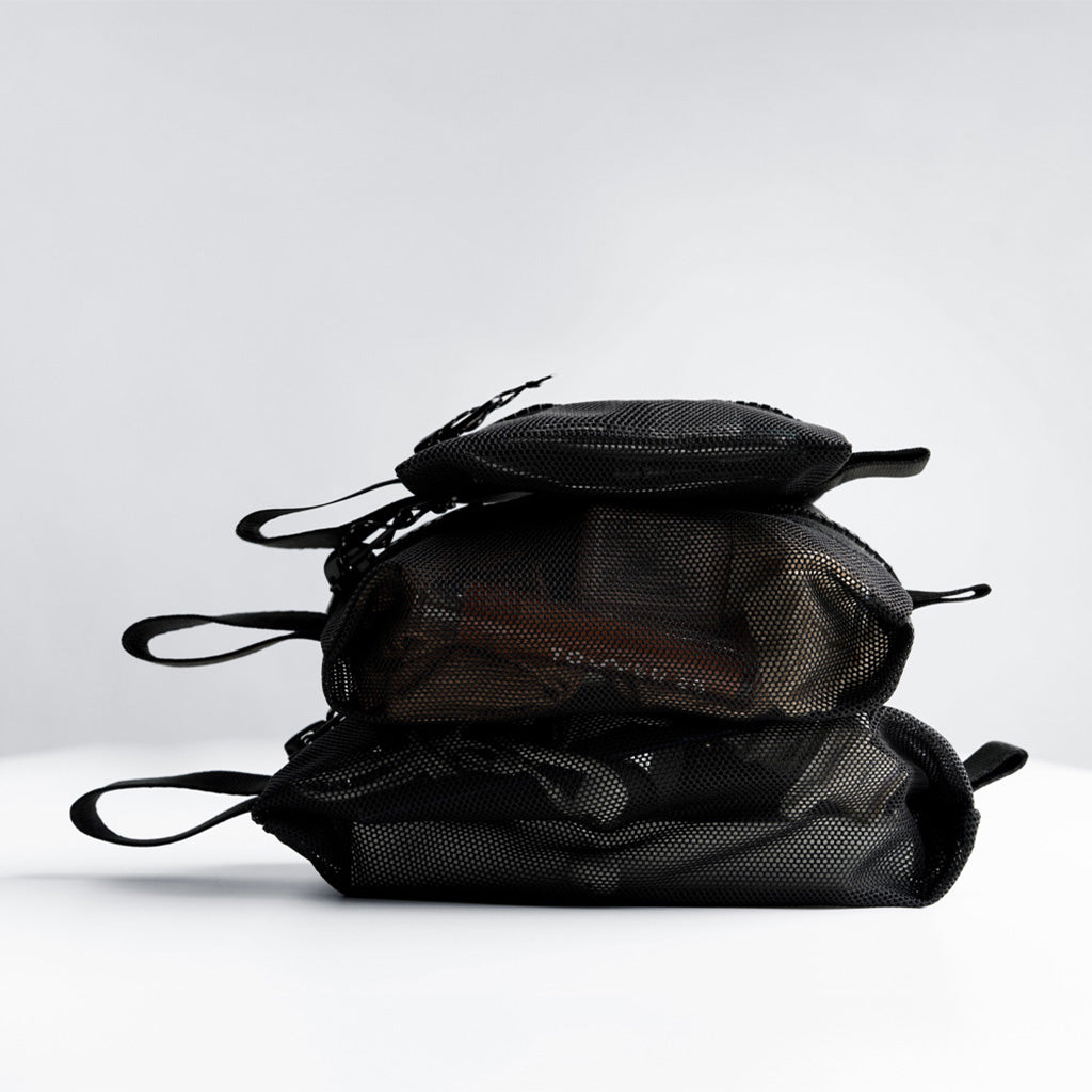 Mesh Organiser Bag Set (3-Pack) Matador MATMOB3001BK Packing Cubes 3-Pack / Black