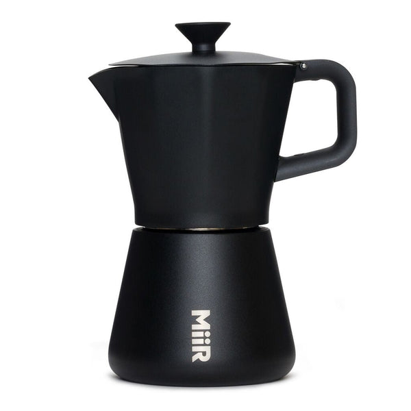 New Standard Moka Pot MiiR MOP1PNOS002 Coffee Pots 10oz / Black