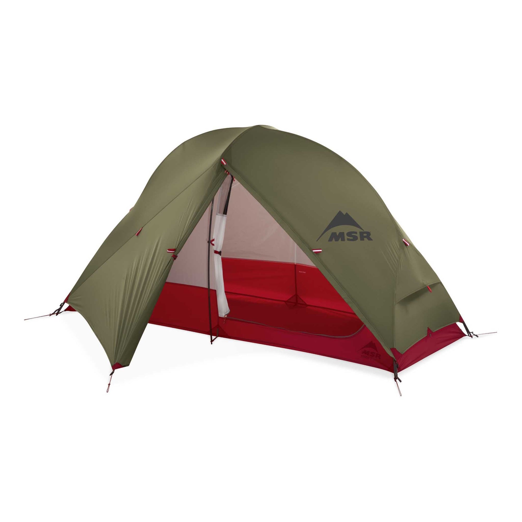 MSR | Mutha Hubba NX Tent V2 | 3 Person Camping Tent | Green