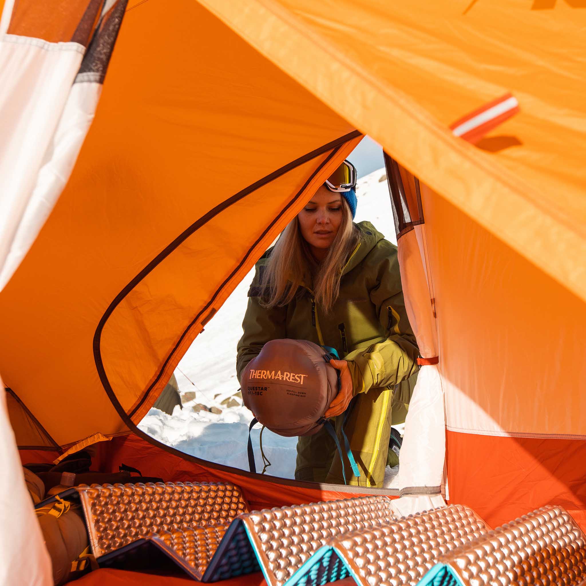 MSR | Access 1 Tent | Four-season Solo Tent | Orange