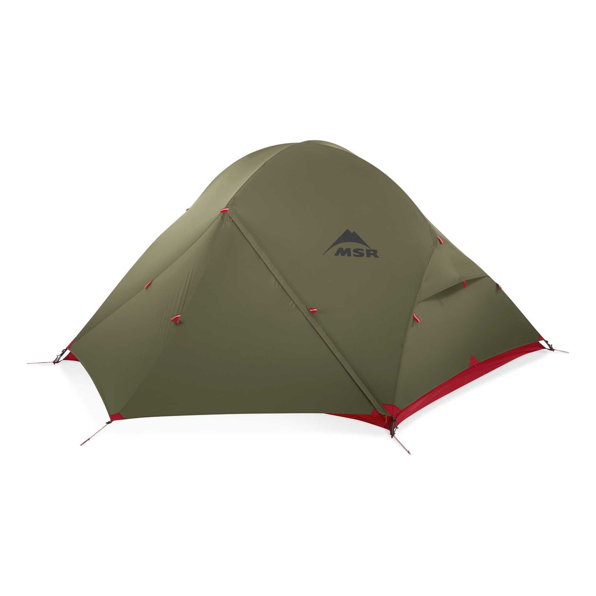 MSR | Mutha Hubba NX Tent V2 | 3 Person Camping Tent | Green
