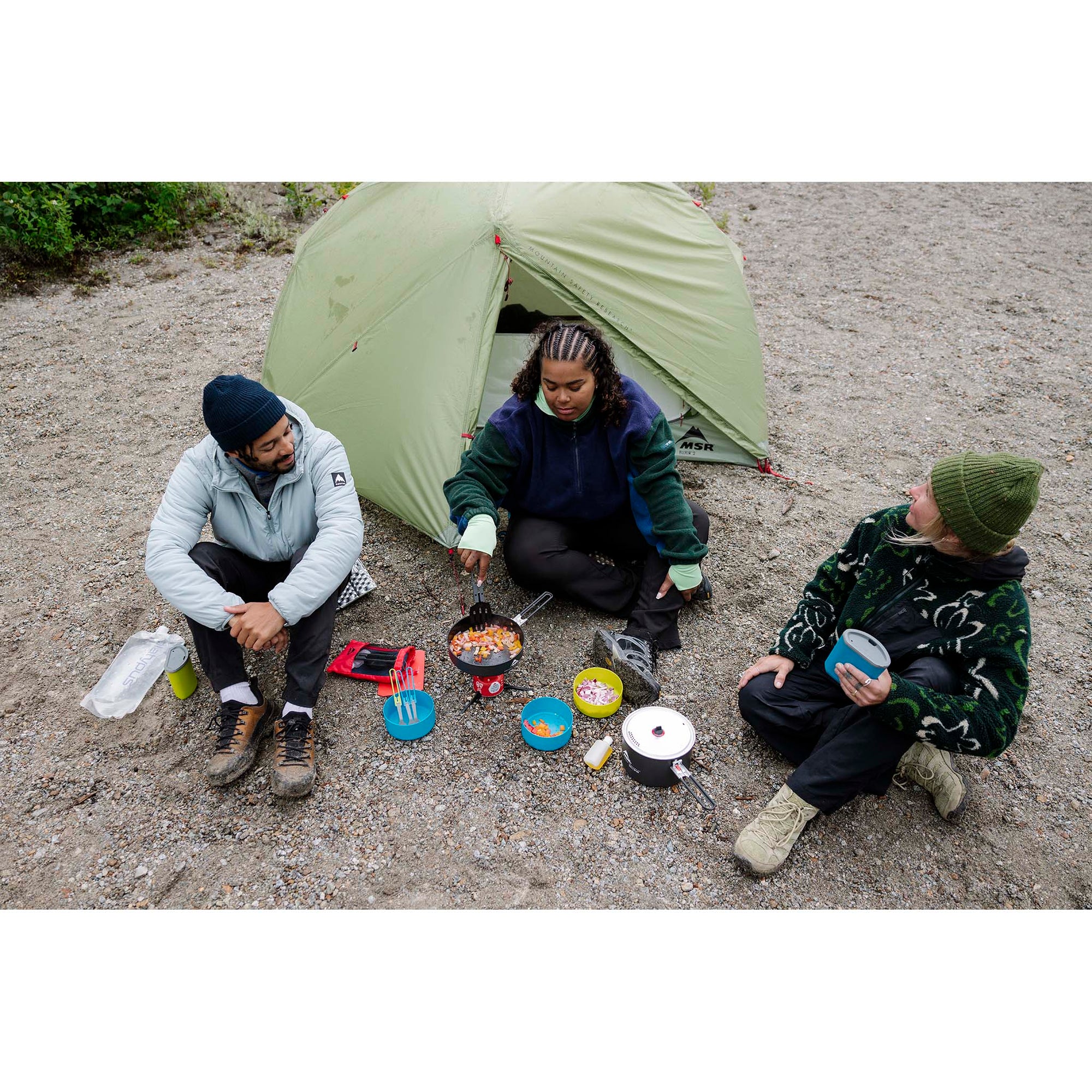 MSR | Elixir 2 Tent V2 | 2 Person Camping Tent | Green | WildBounds