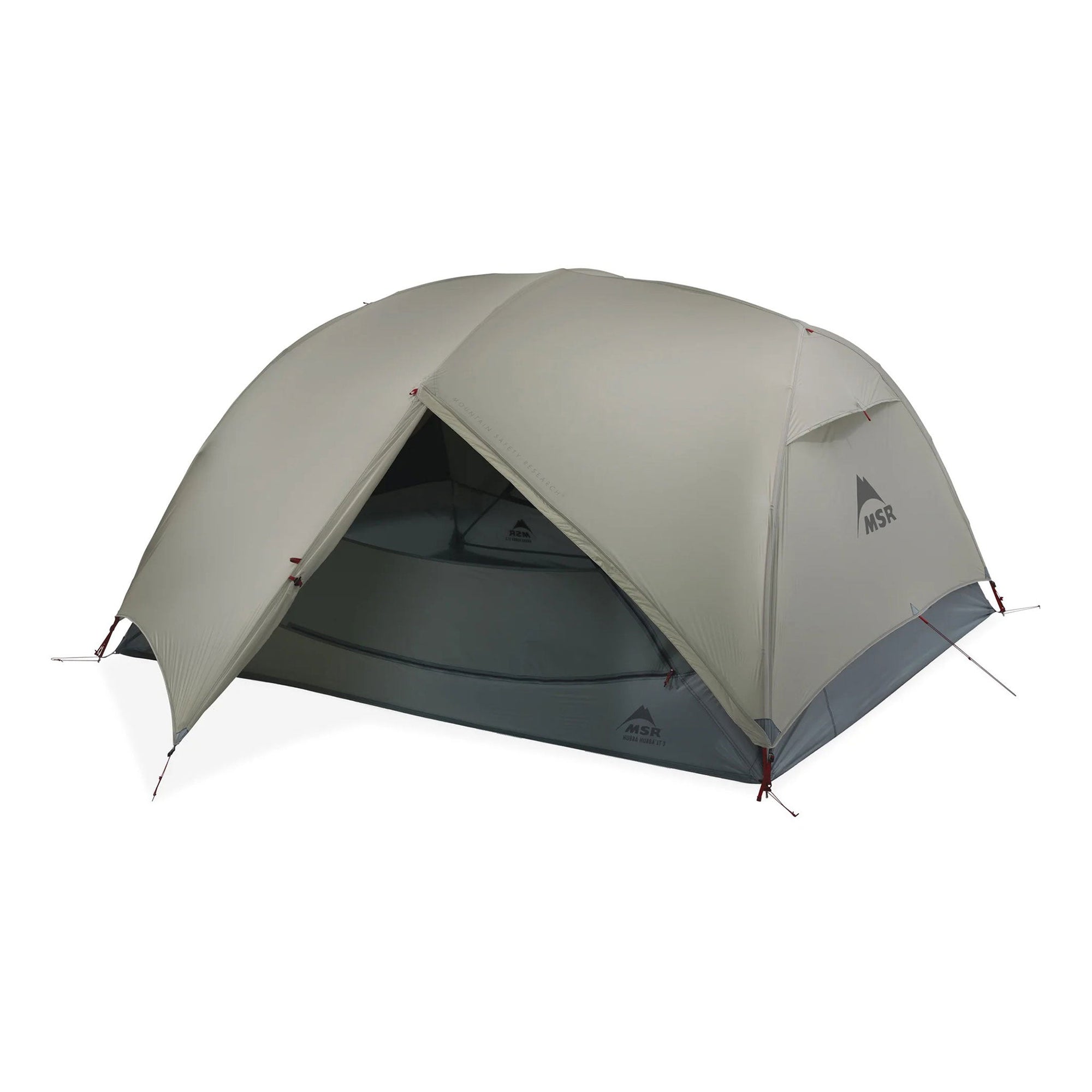 MSR | Mutha Hubba NX Tent V2 | 3 Person Camping Tent | Green