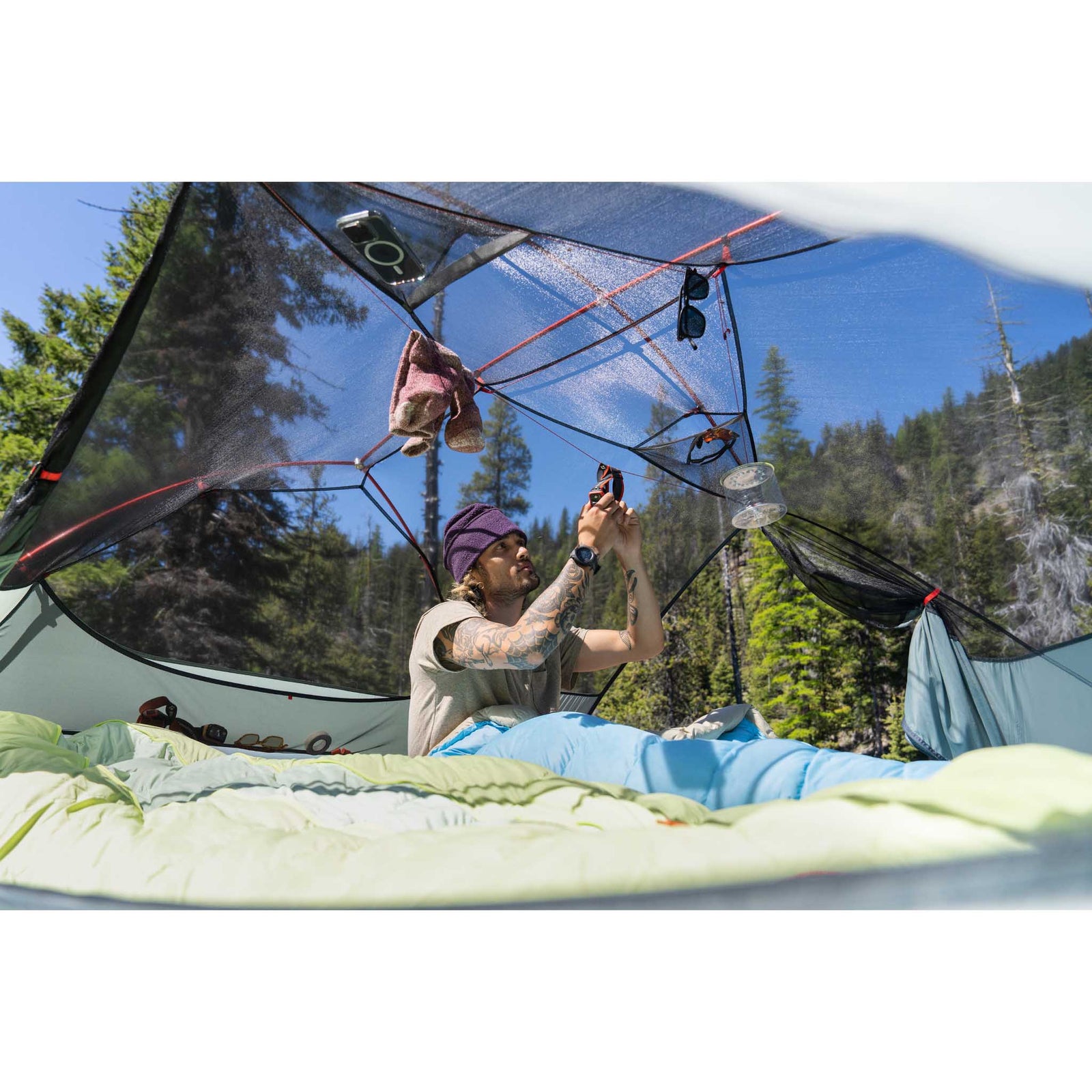 Hubba Hubba LT 3 Tent MSR 14308 Tents 3P / Olive Night