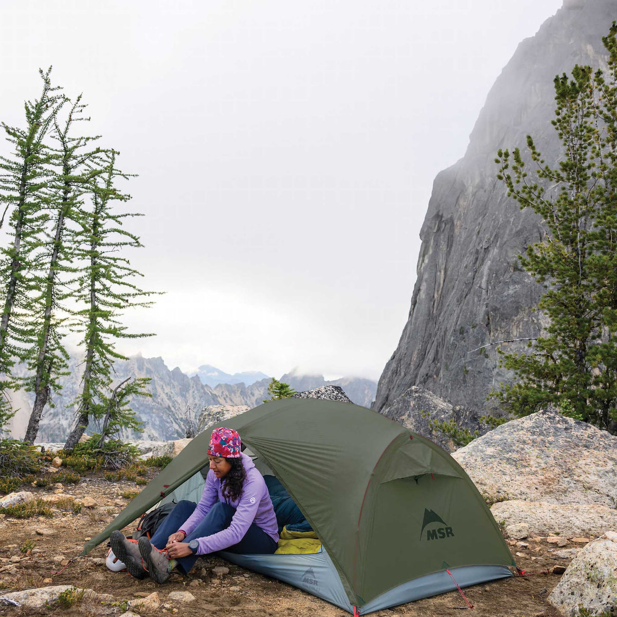Hubba Hubba LT 3 Tent MSR 14308 Tents 3P / Olive Night
