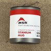 Titan Cup Double Wall Mug 375ml | SMALL DEFECT SALE MSR SDS-13848 Cups 375ml / Titanium