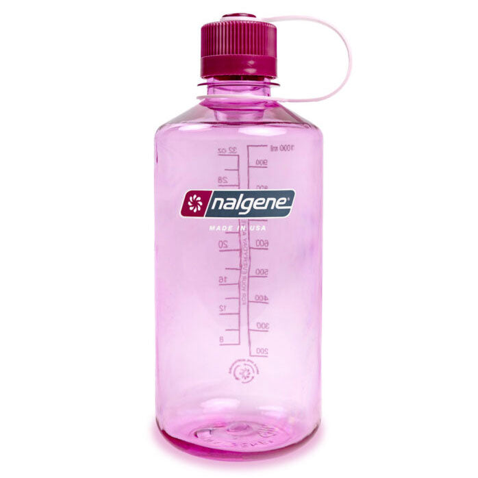 Nalgene Sustain Narrow Mouth 1 Litre Water Bottle - Pomegranate – The 5th  Store